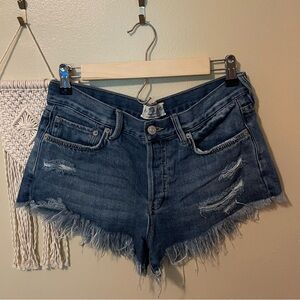 Free People jean shorts